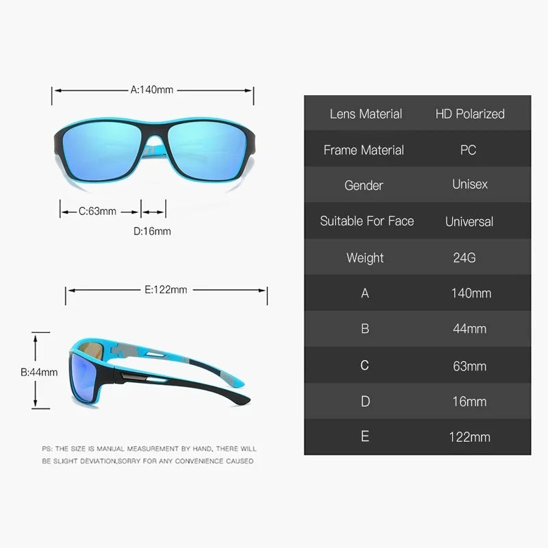 Polarized Fishing Sunglasses  Anti-glare UV400 Eyewear