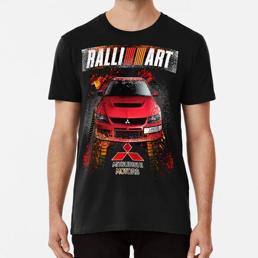 Ralliart Evo Ix Design T Shirt Lancer Mitsubishi Evolution