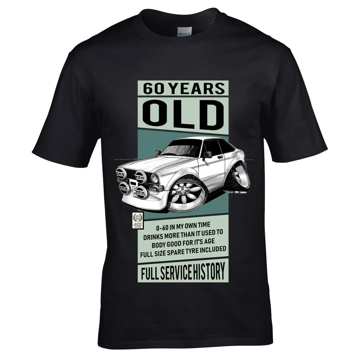 Escort Car T-Shirt 60Th Birthday