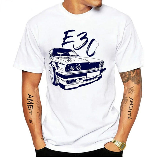 BMW E30 vintage T-shirt model 1