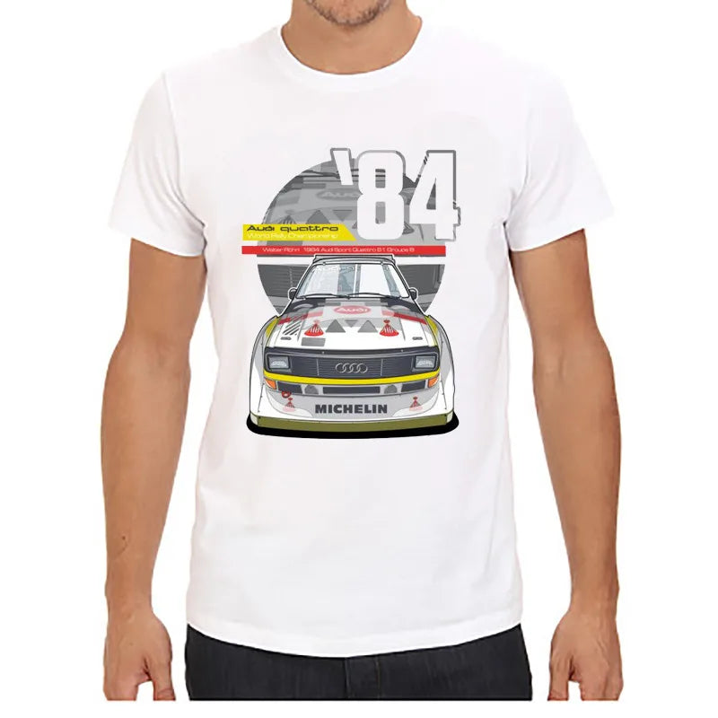 Audi Quattro Group B Men's Short Sleeve  T shirts