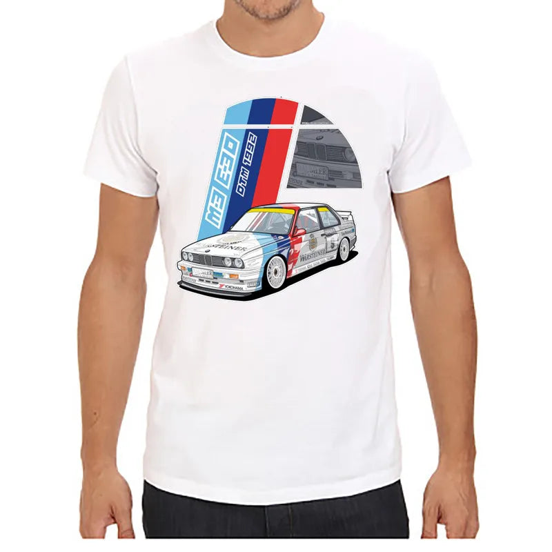 Bmw M3 E30 Men's Short Sleeve O Neck T shirts