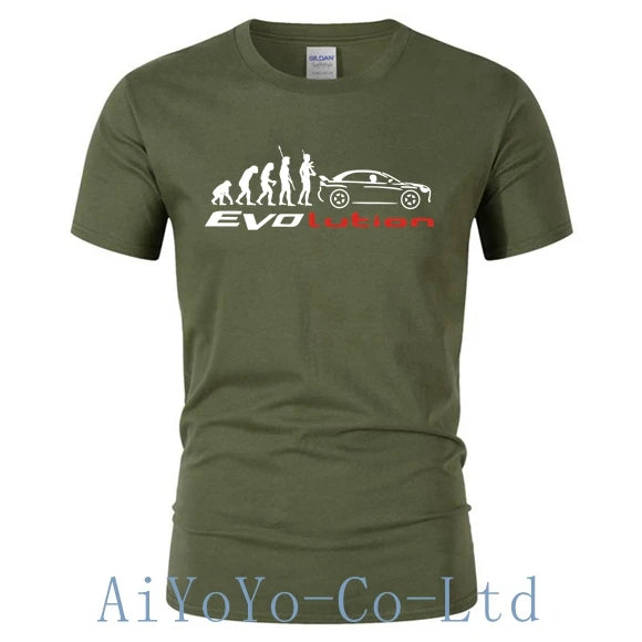 Evolution Mitsubishies Lancer Cars T Shirt