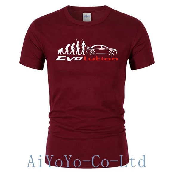 Evolution Mitsubishies Lancer Cars T Shirt