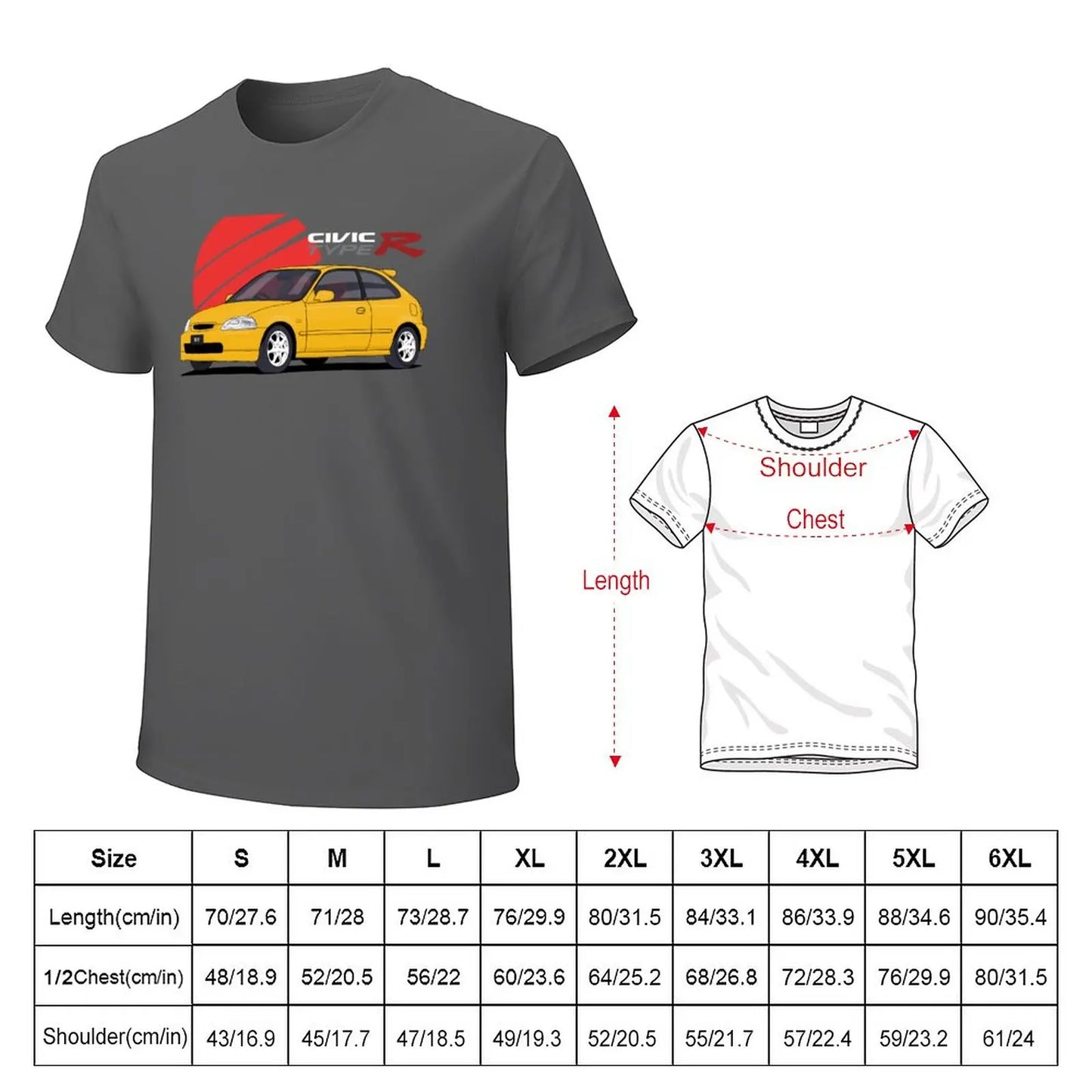 HONDA Civic EK9 T-Shirt